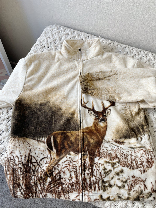 Vintage Deer Fleece (XXL)