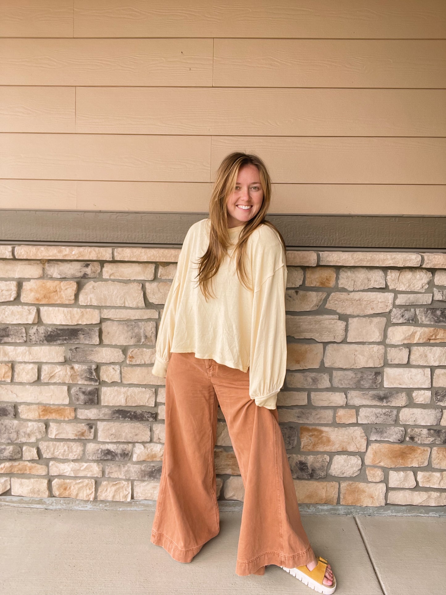 Free People Mega Wide Leg Pants (32)