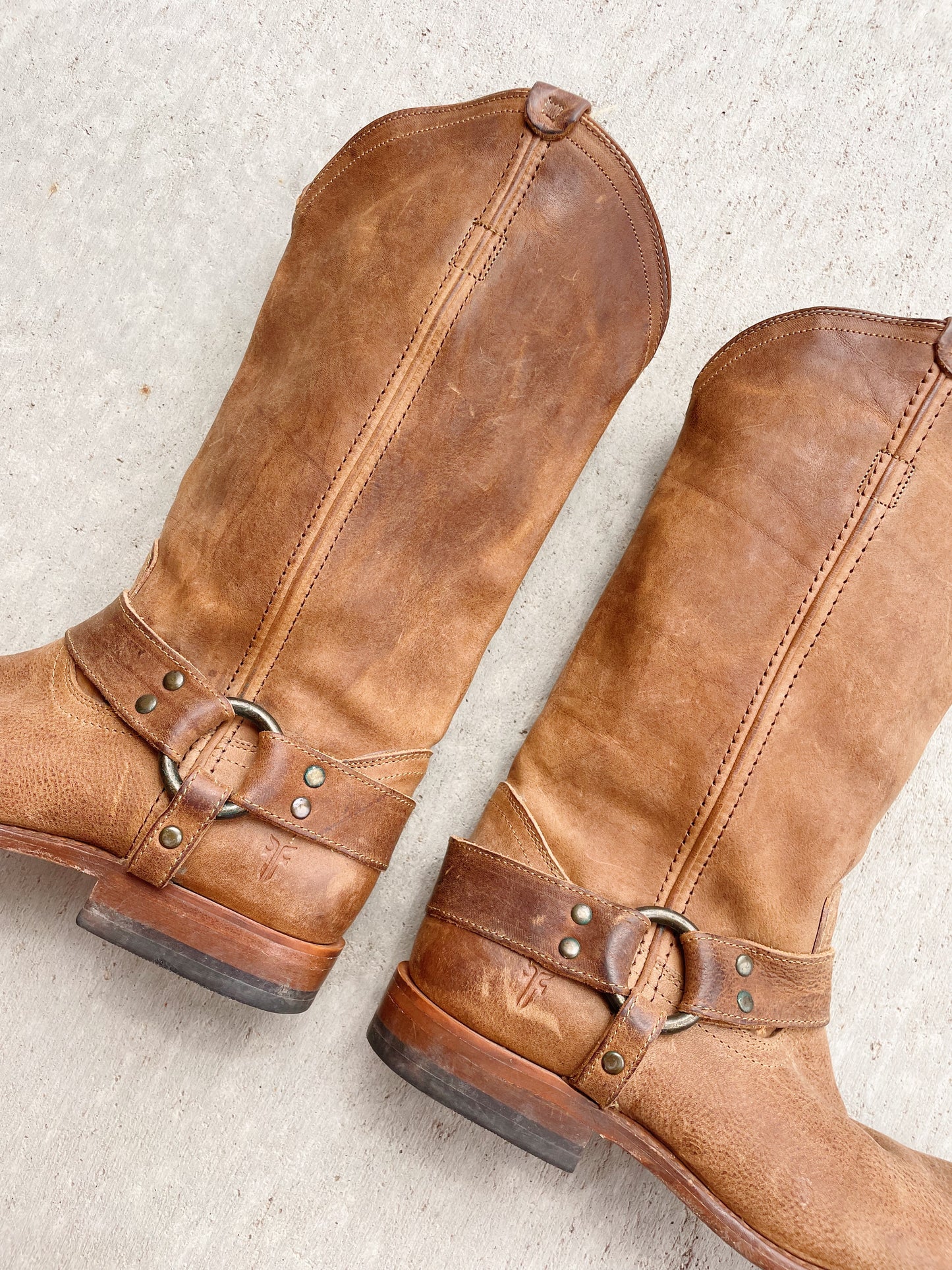 Vintage Frye Harness Boots (Women's 7)