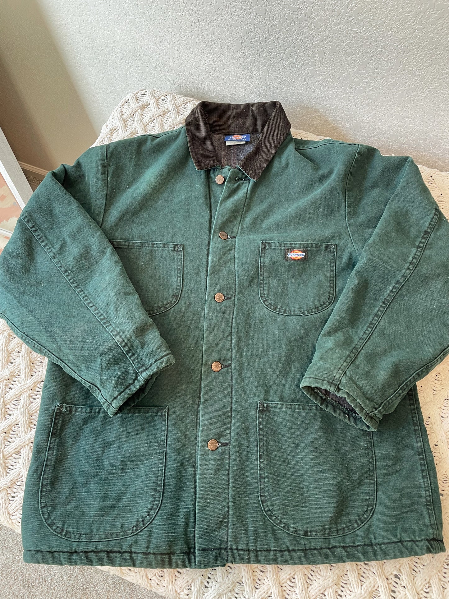 Vintage Dickies Blanket Lined Canvas Jacket (L)