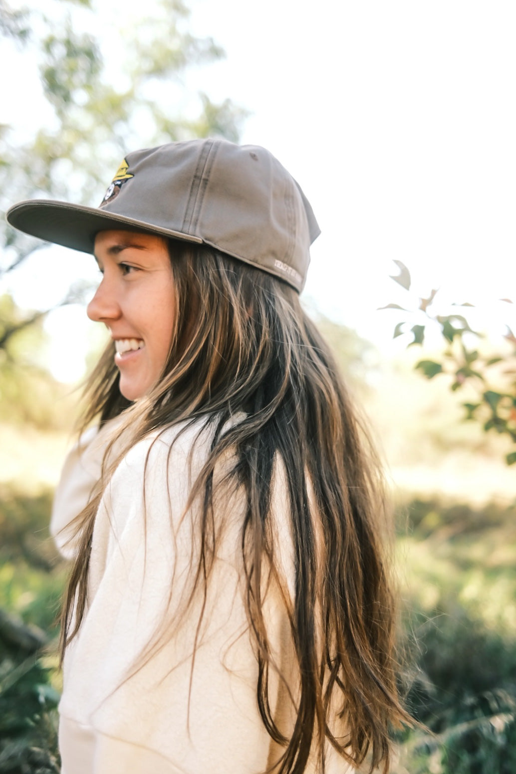 Thrifty the Bear Chocolate Cotton Hat