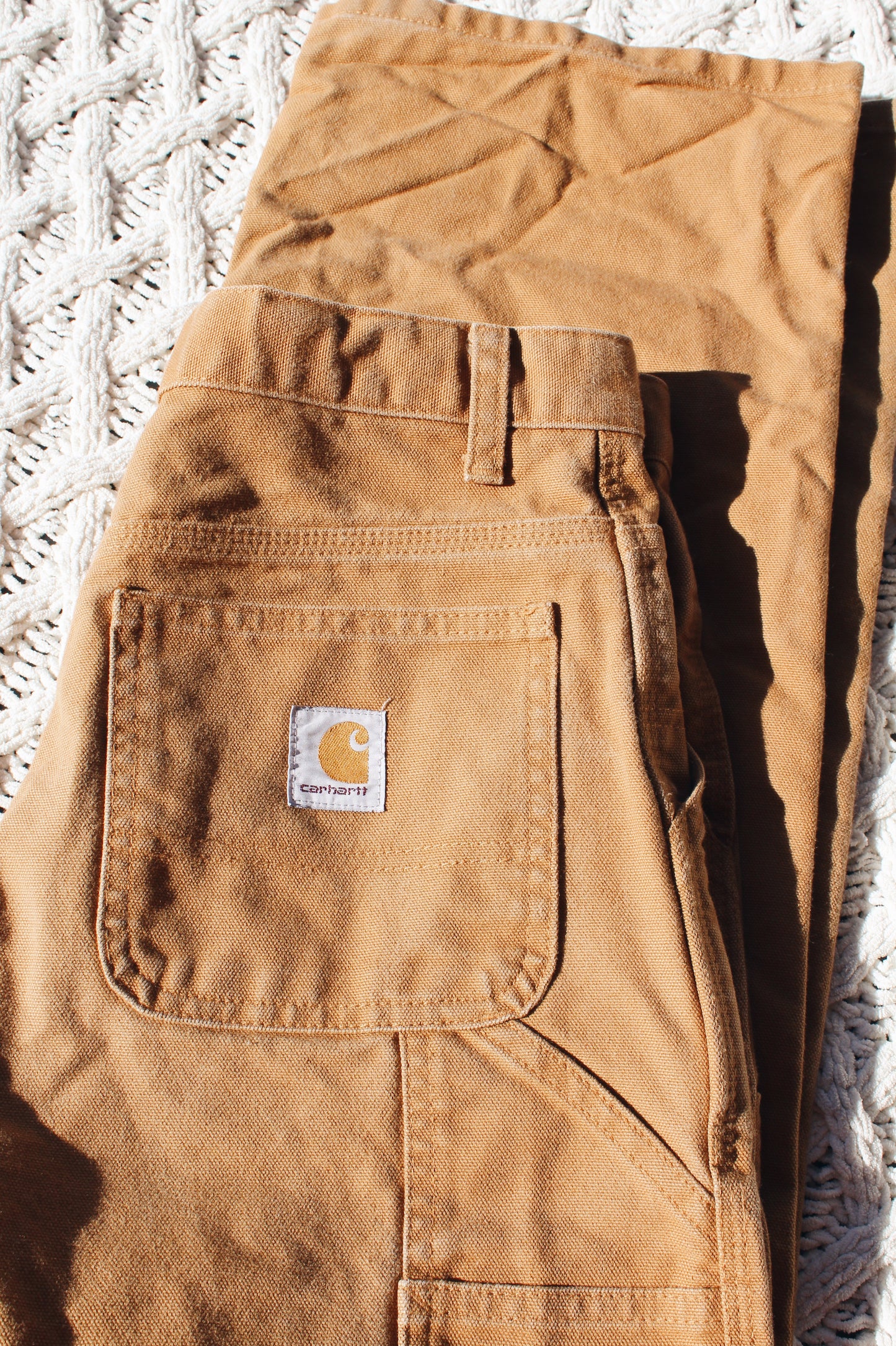 Carhartt Brown Canvas Pants (28)