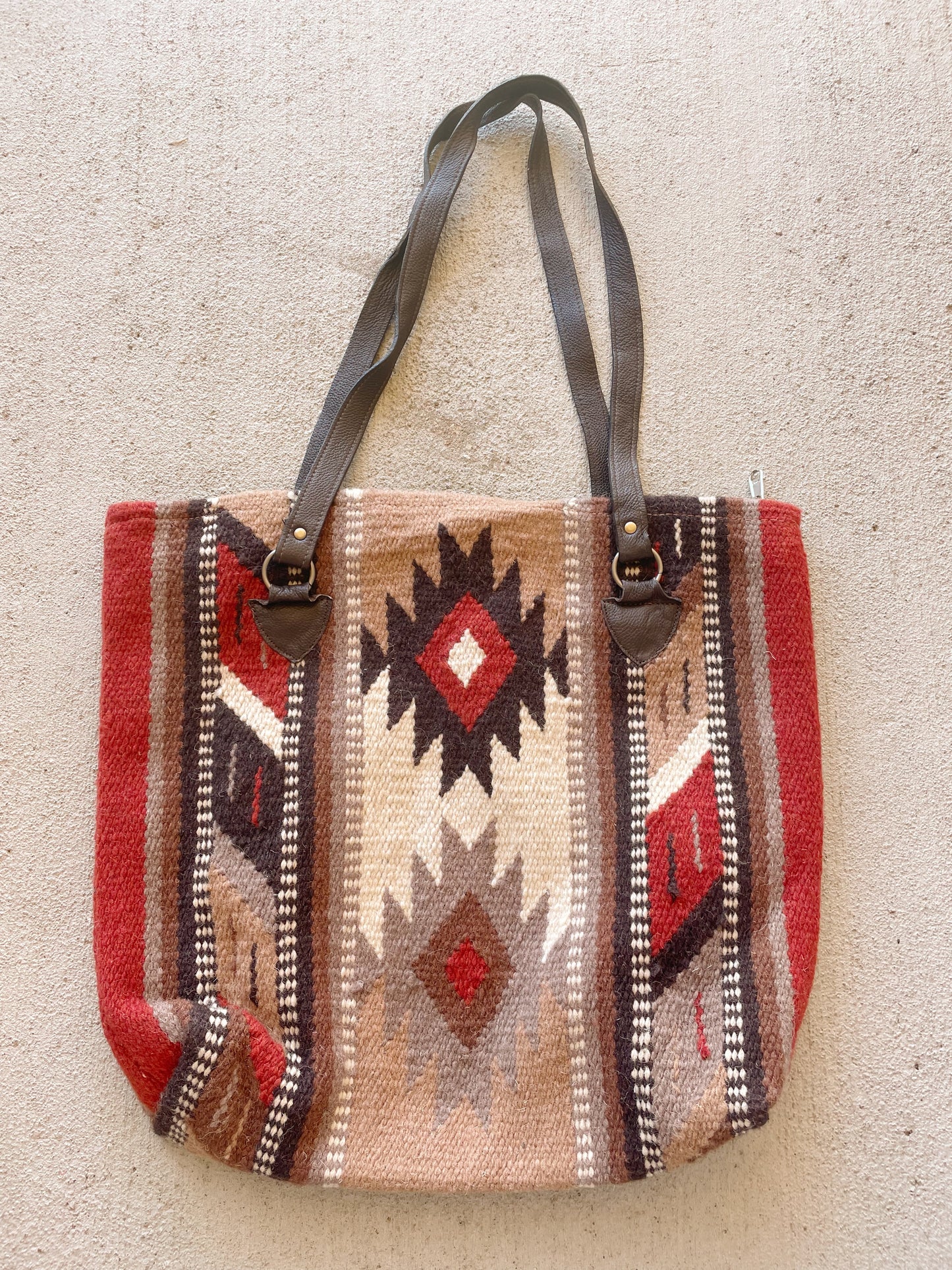 Wool Aztec Bag