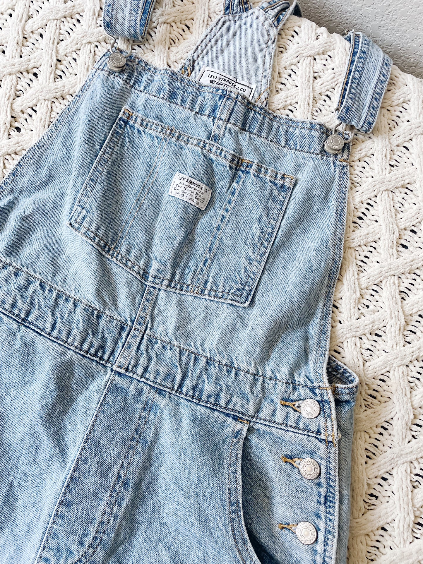 Levi's Denim Overalls (M)