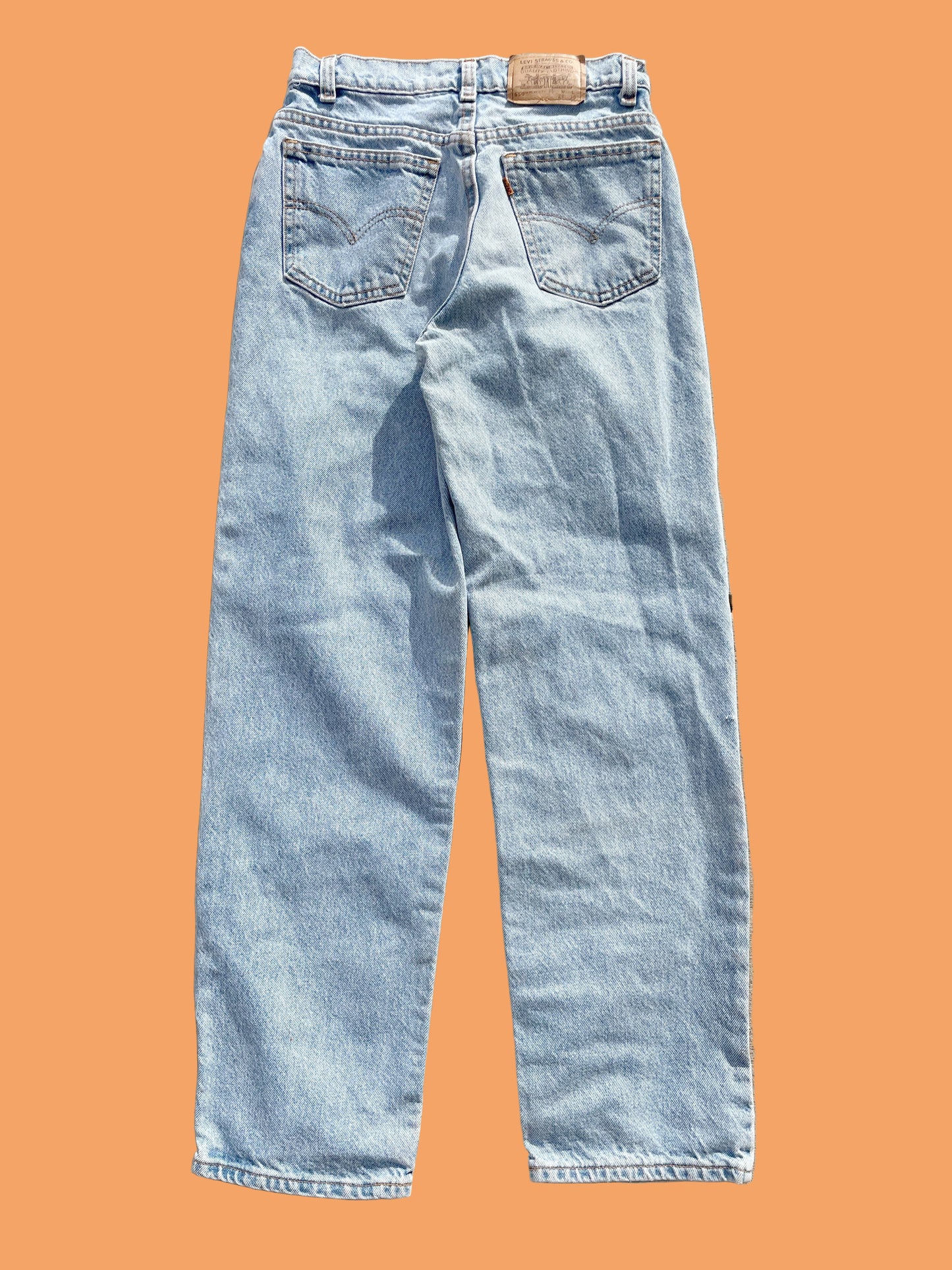 Vintage Levi's 1997 Orange Tab Jeans (26)