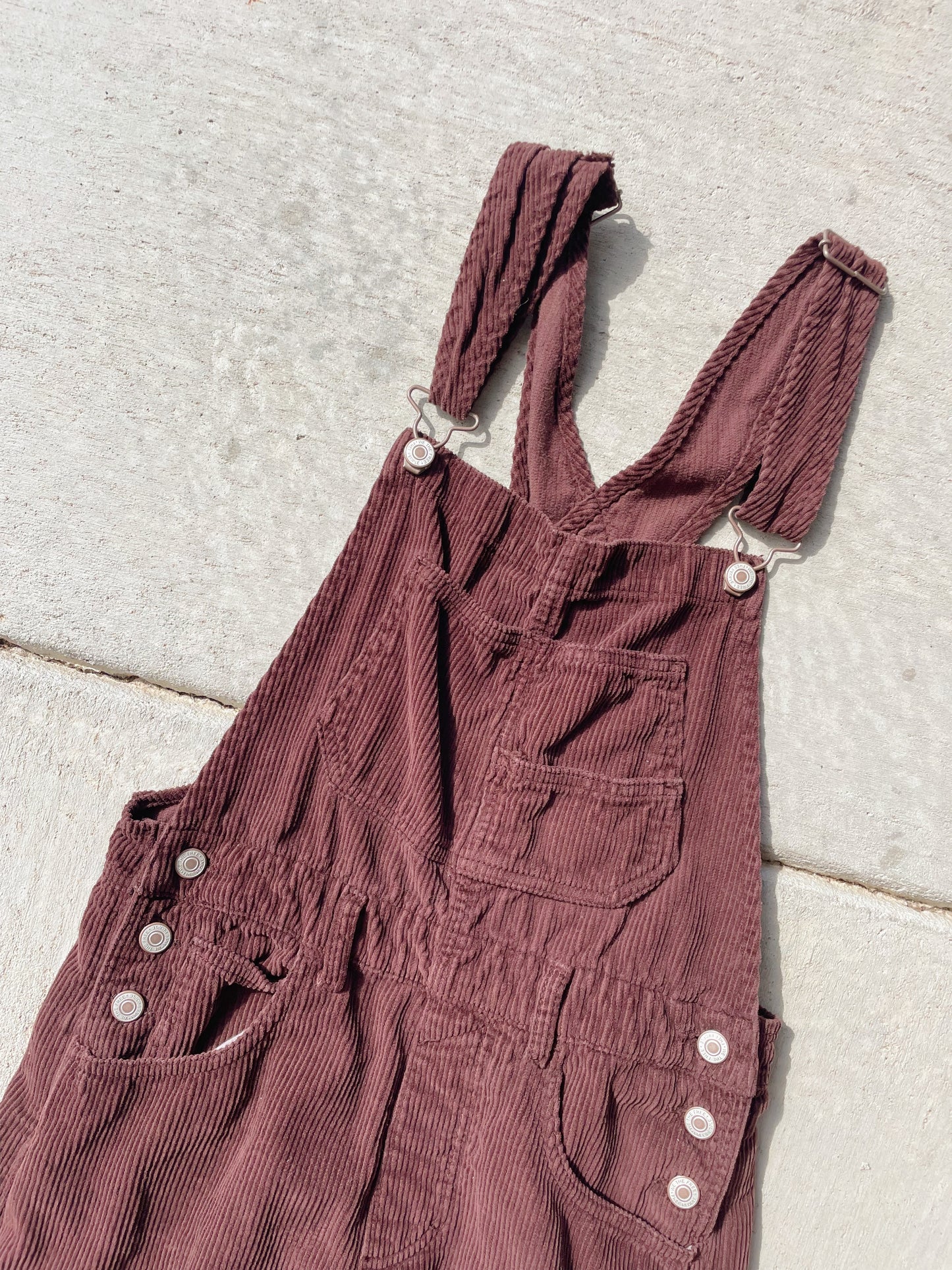 Free People Corduroy Overalls (XS)