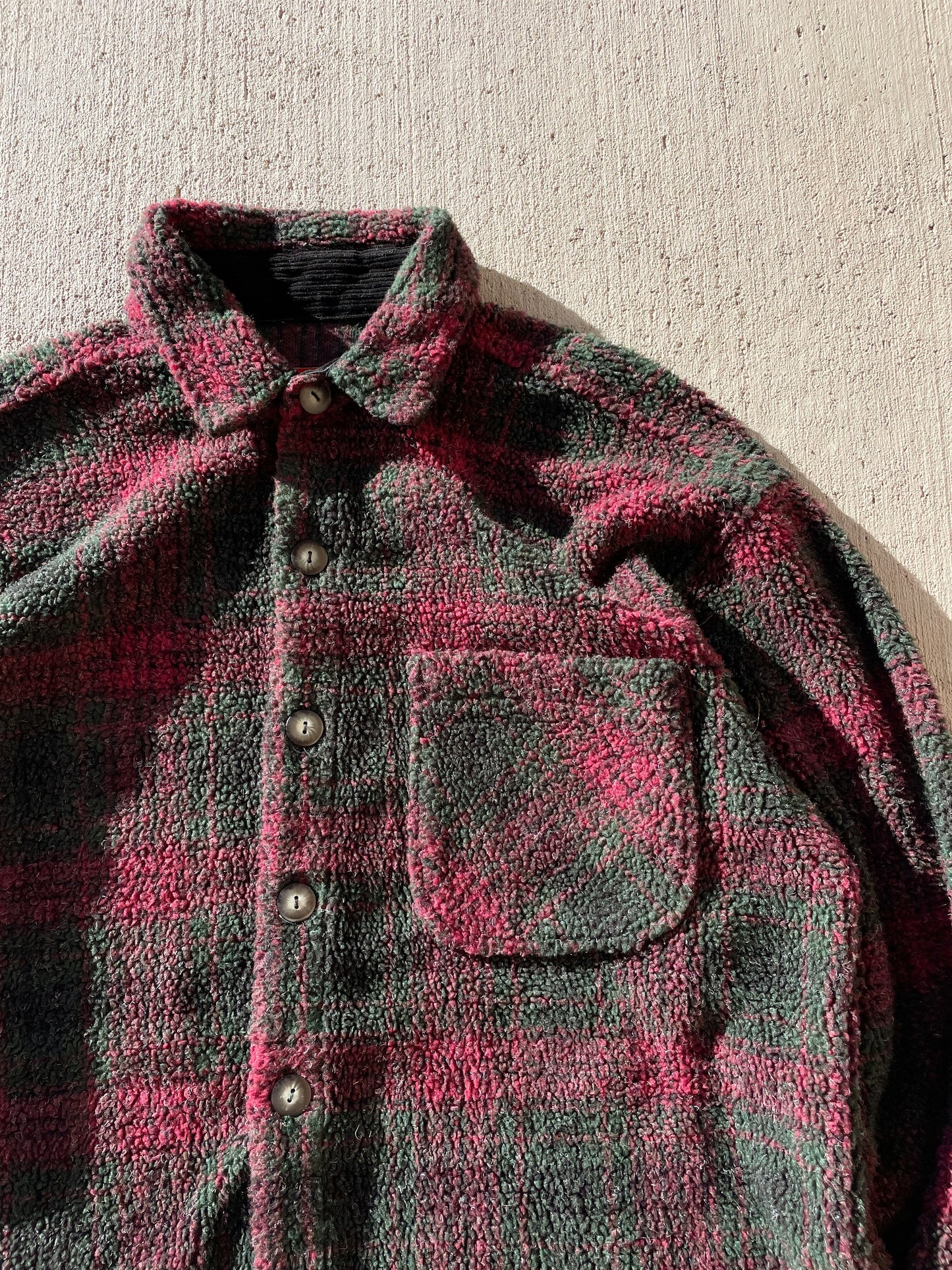 Vintage True Grit Fleece Button Down - AS IS (L)