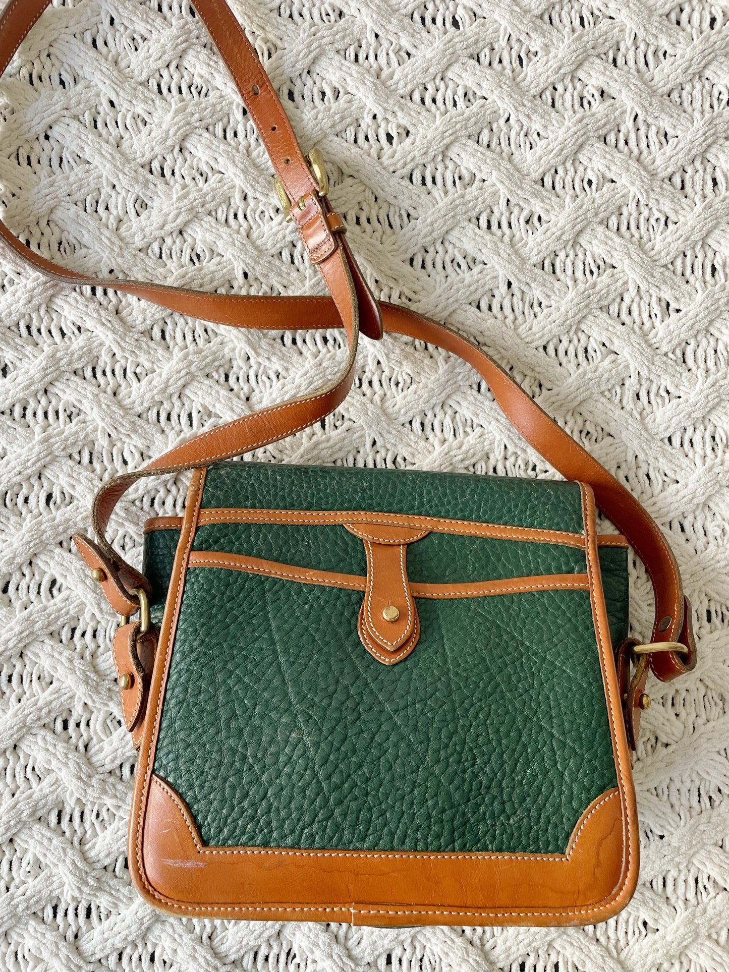 Vintage Dooney & Bourke Green Purse