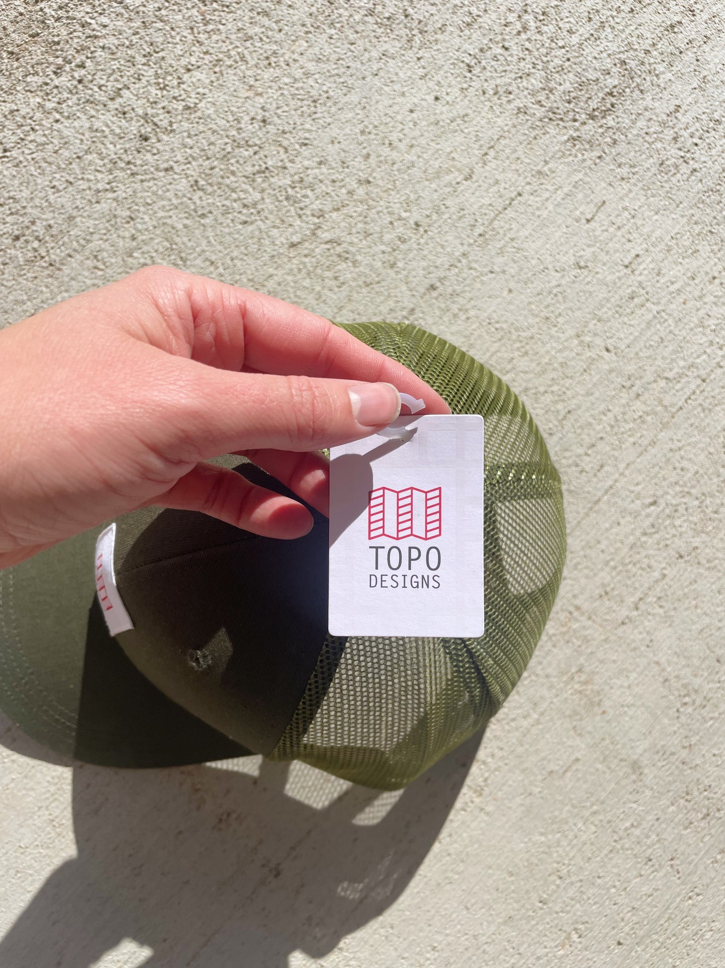 Topo Designs Green Trucker Hat - NEW