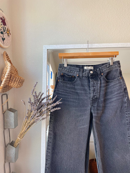 Madewell Raw Hem Jeans (24/26)