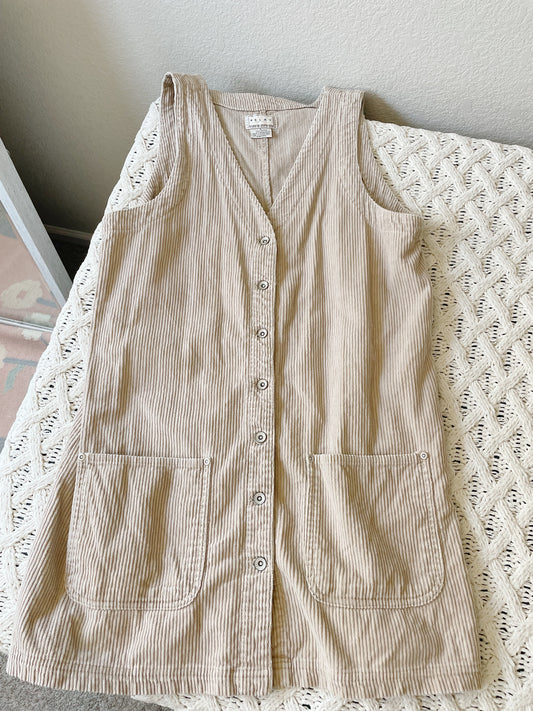 Vintage Corduroy Dress (L)