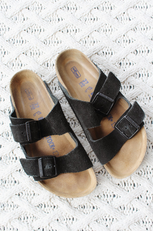 Birkenstock Black Sandals - NWOB (37/Women's 6/6.5)