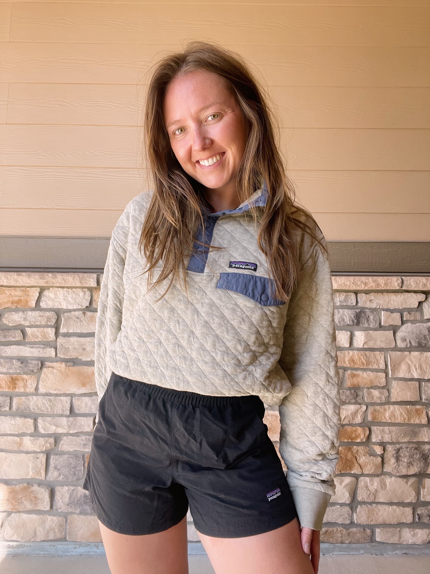 Patagonia Quilted Snap Pullover (L)