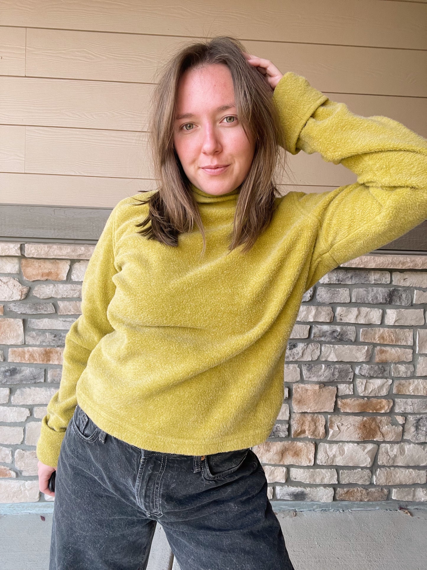 Fjall Wool Blend Turtleneck (M)