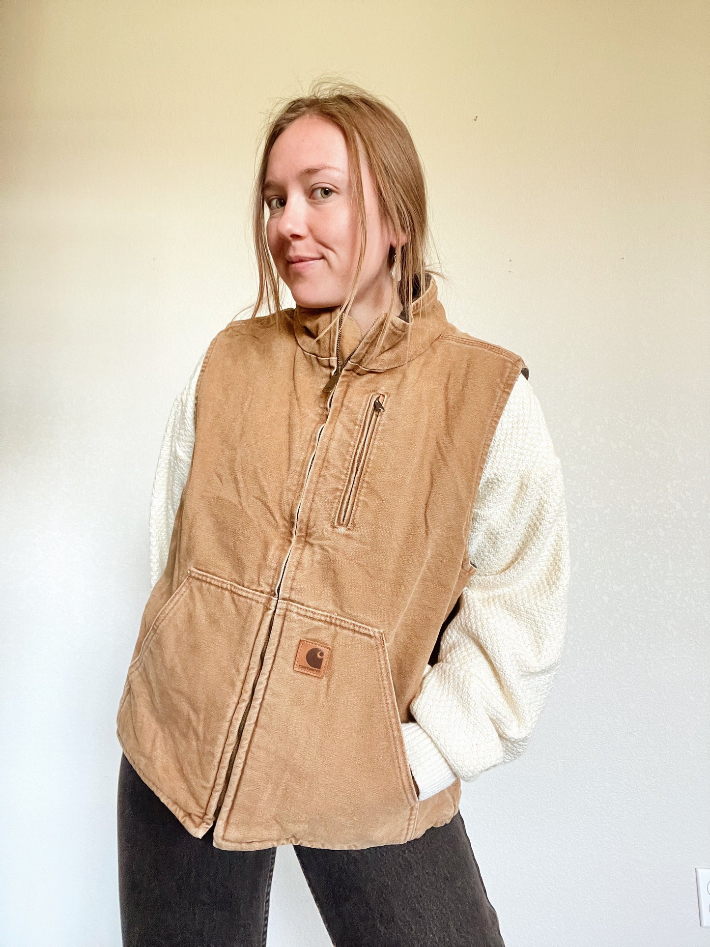 Carhartt Sherpa Lined Vest (L)