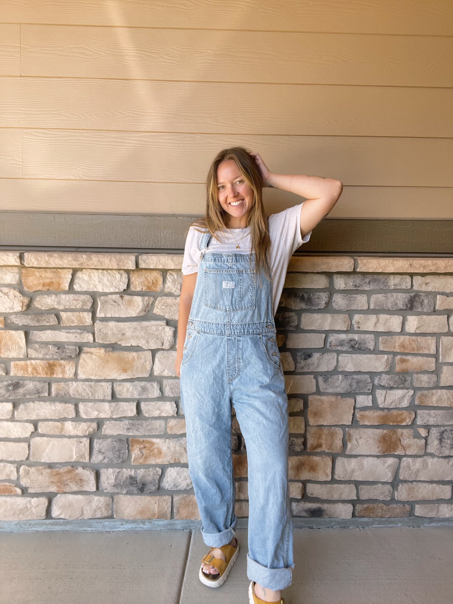 Levi's Denim Overalls (M)