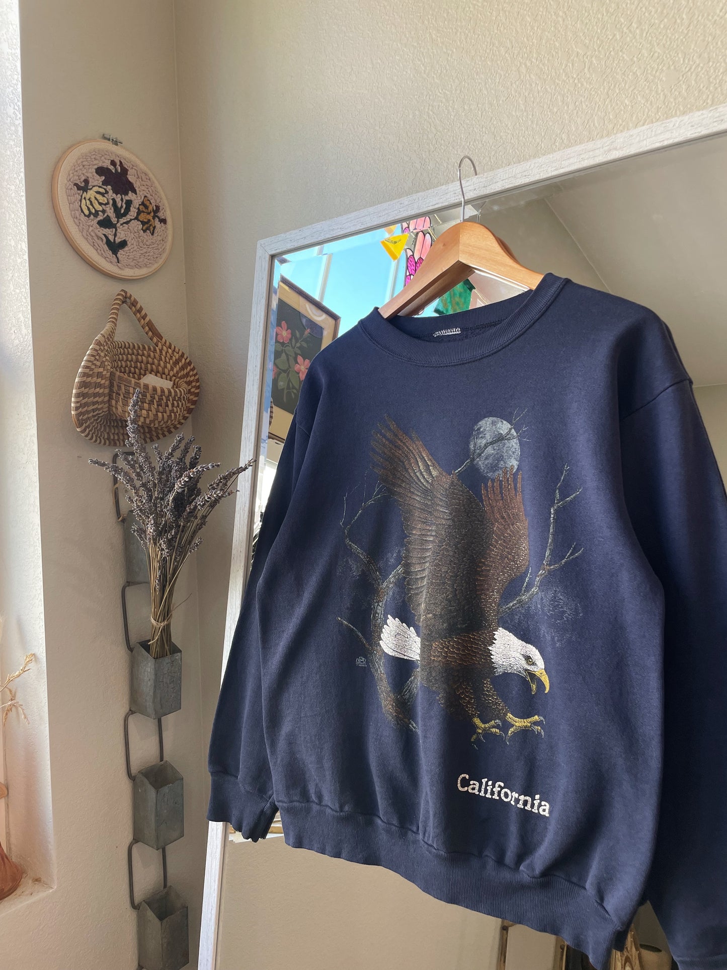Vintage 1990 California Eagle Crew (M/L)