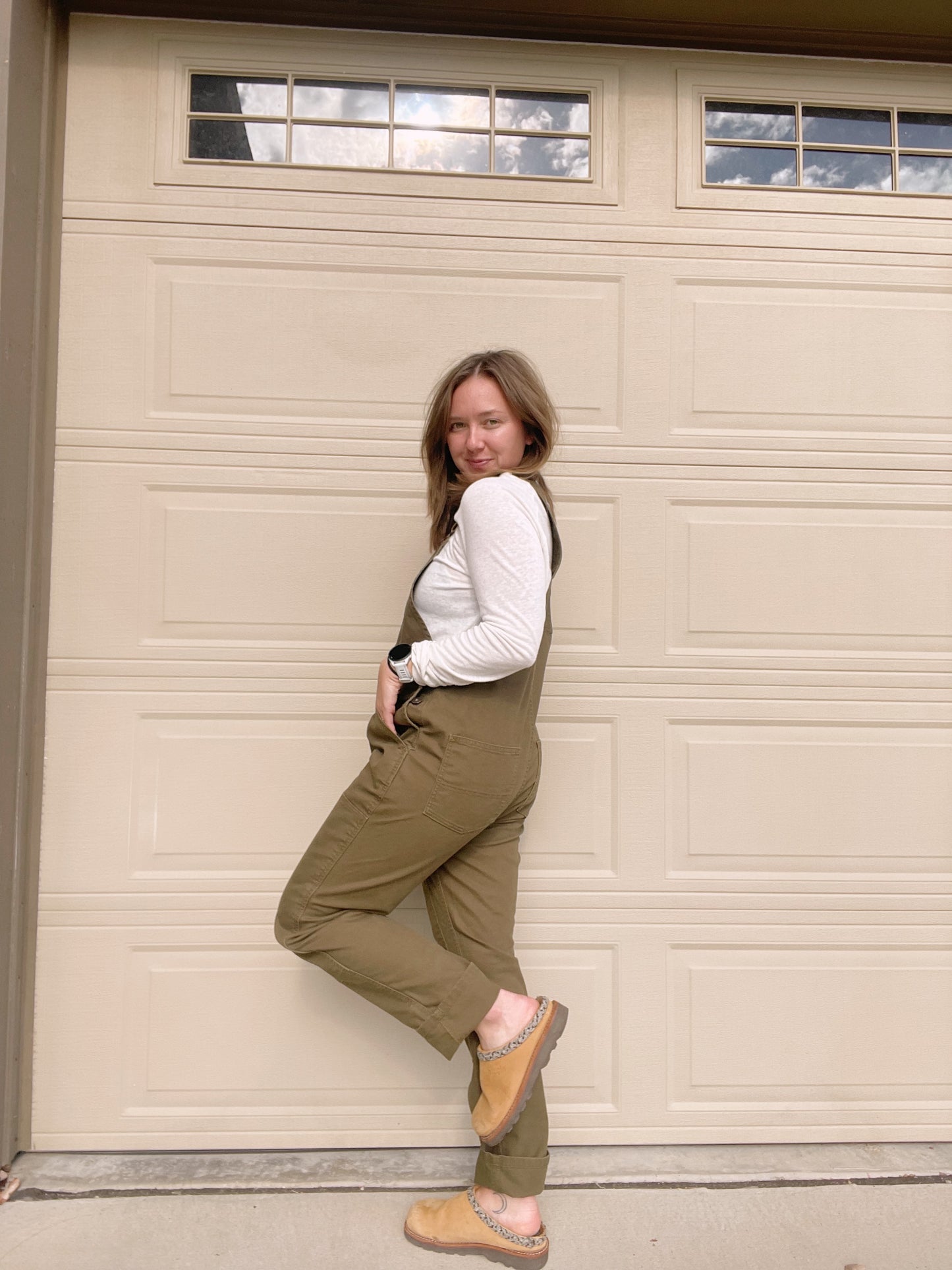 REI Double Knee Trailsmith Overalls (Women's 6/8)