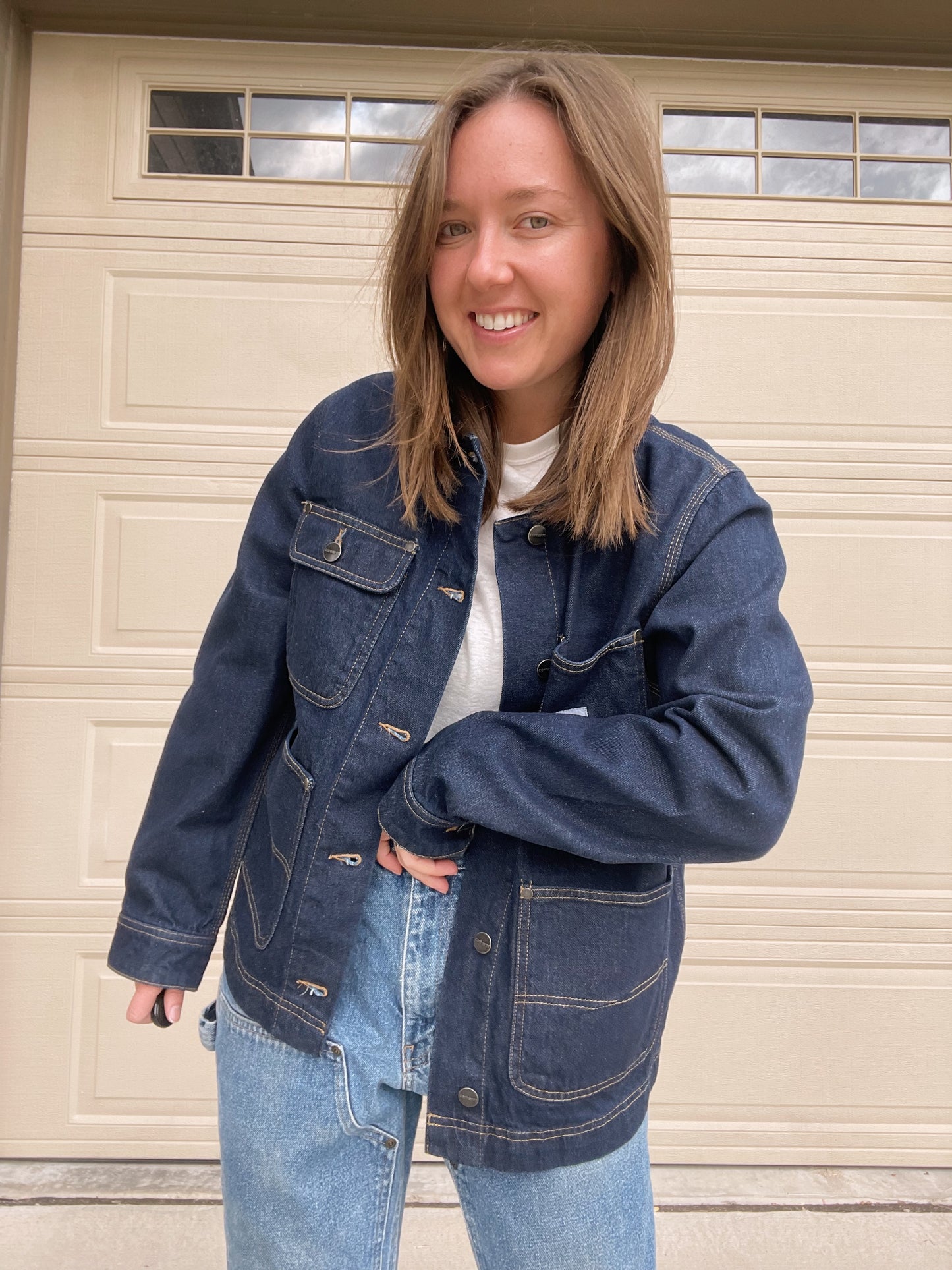 Carhartt Denim Chore Coat (Women's M) - NEW