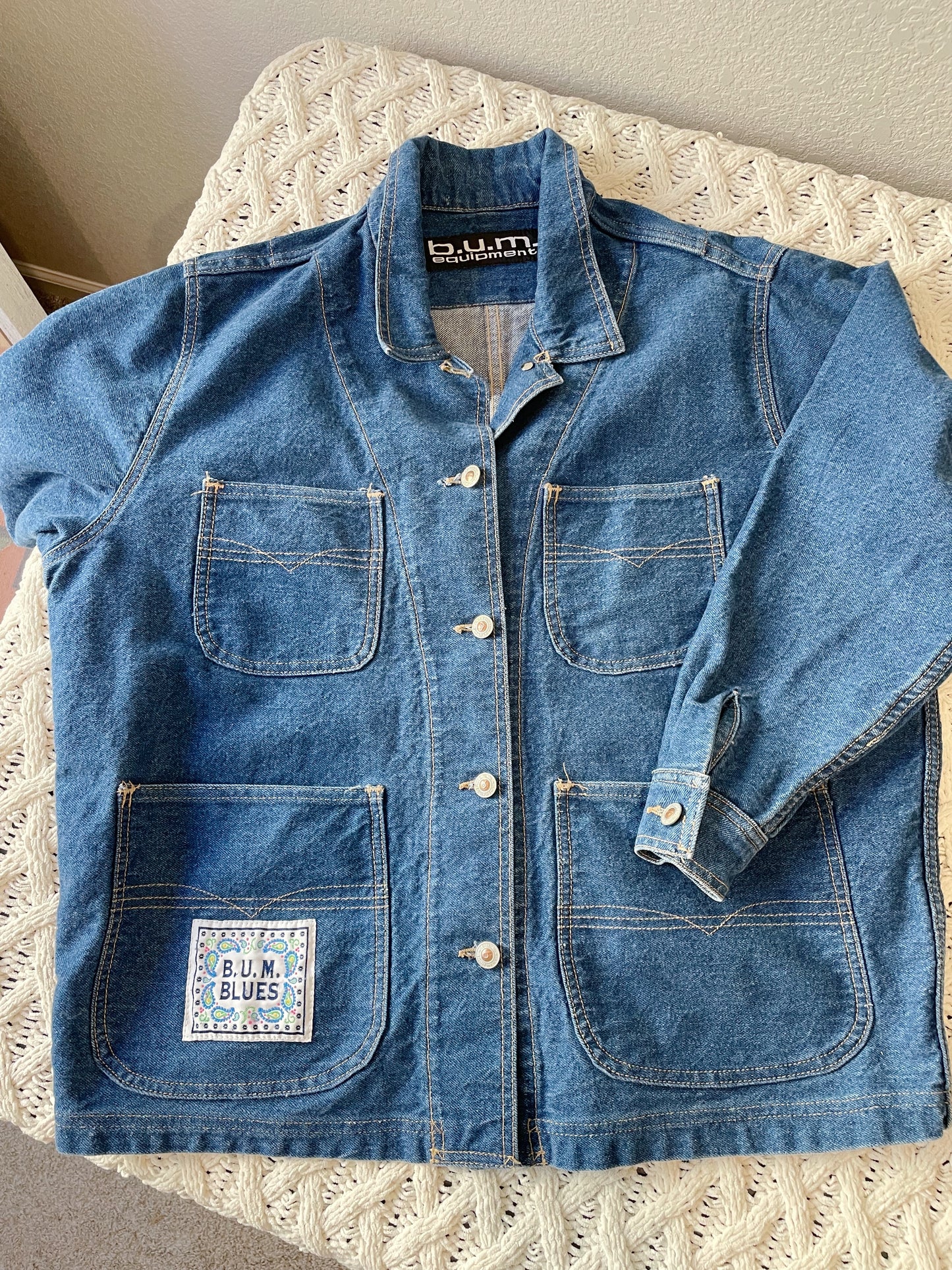 Vintage B.U.M. Denim Jacket (L)