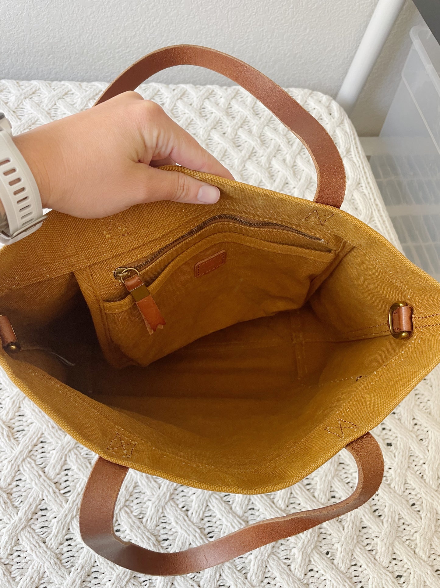 Madewell Canvas Tote Bag