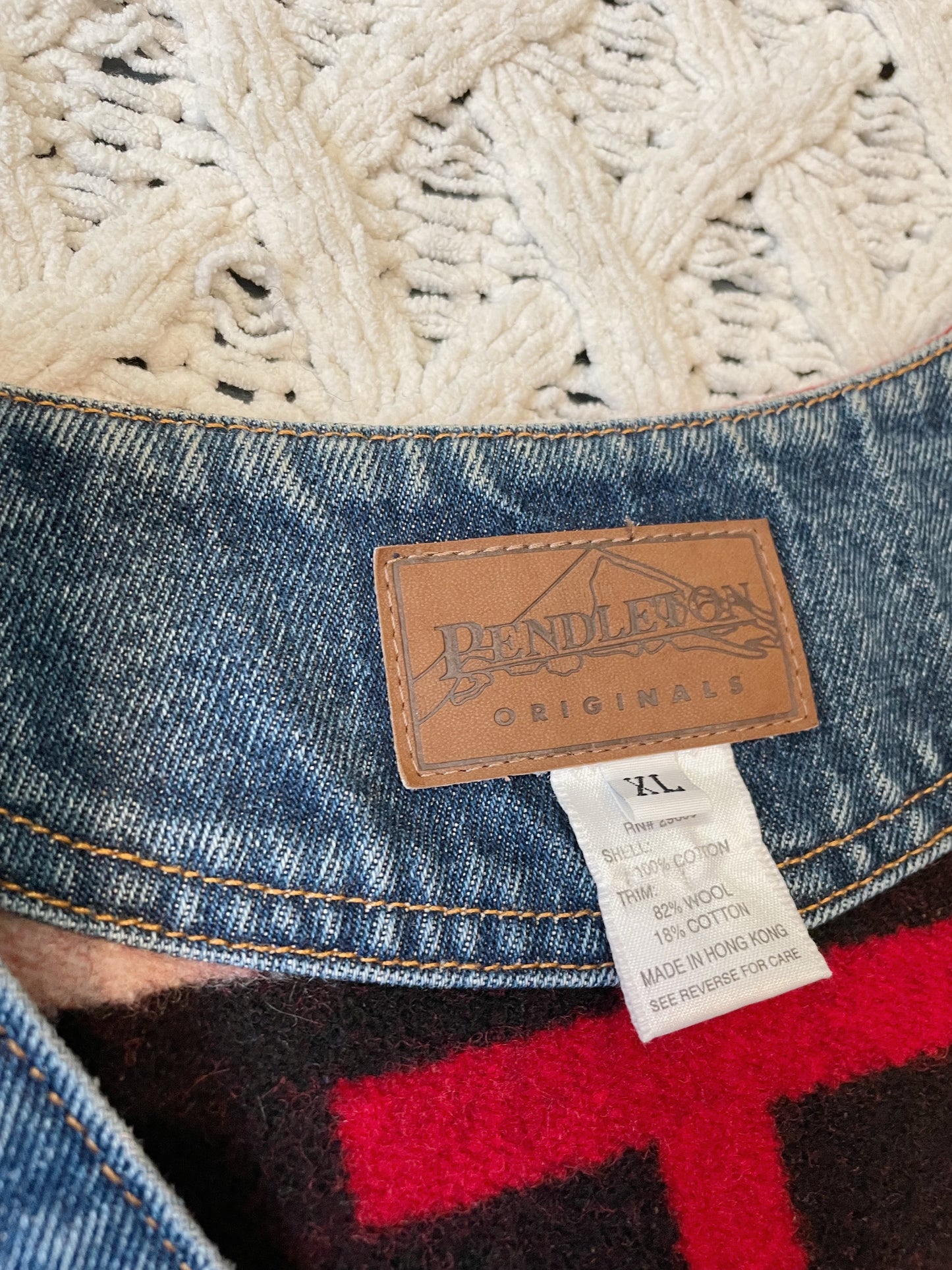 Vintage Pendleton Vest (Women's XL)