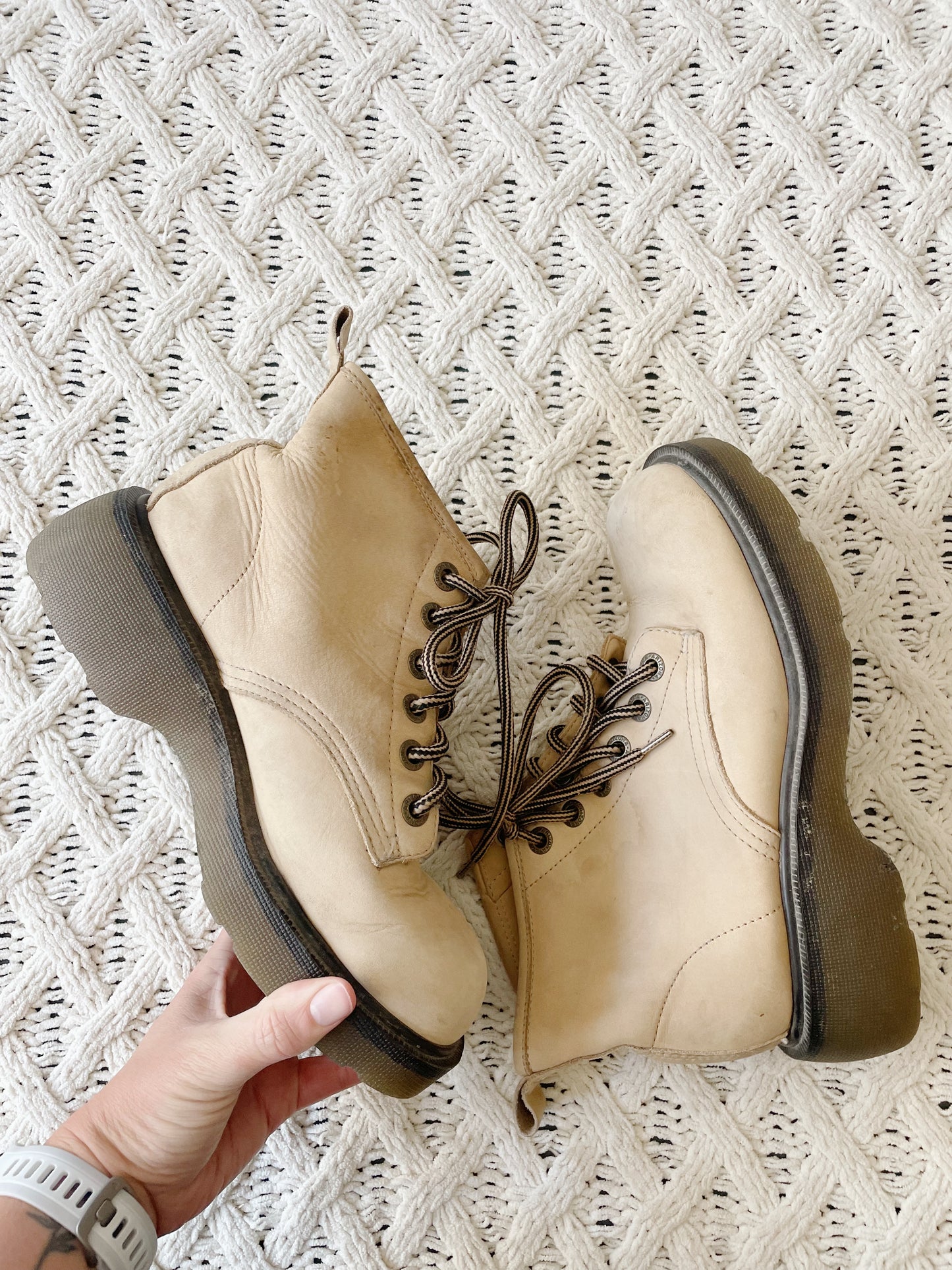 Vintage Arizona Leather Boots (Women's 7)