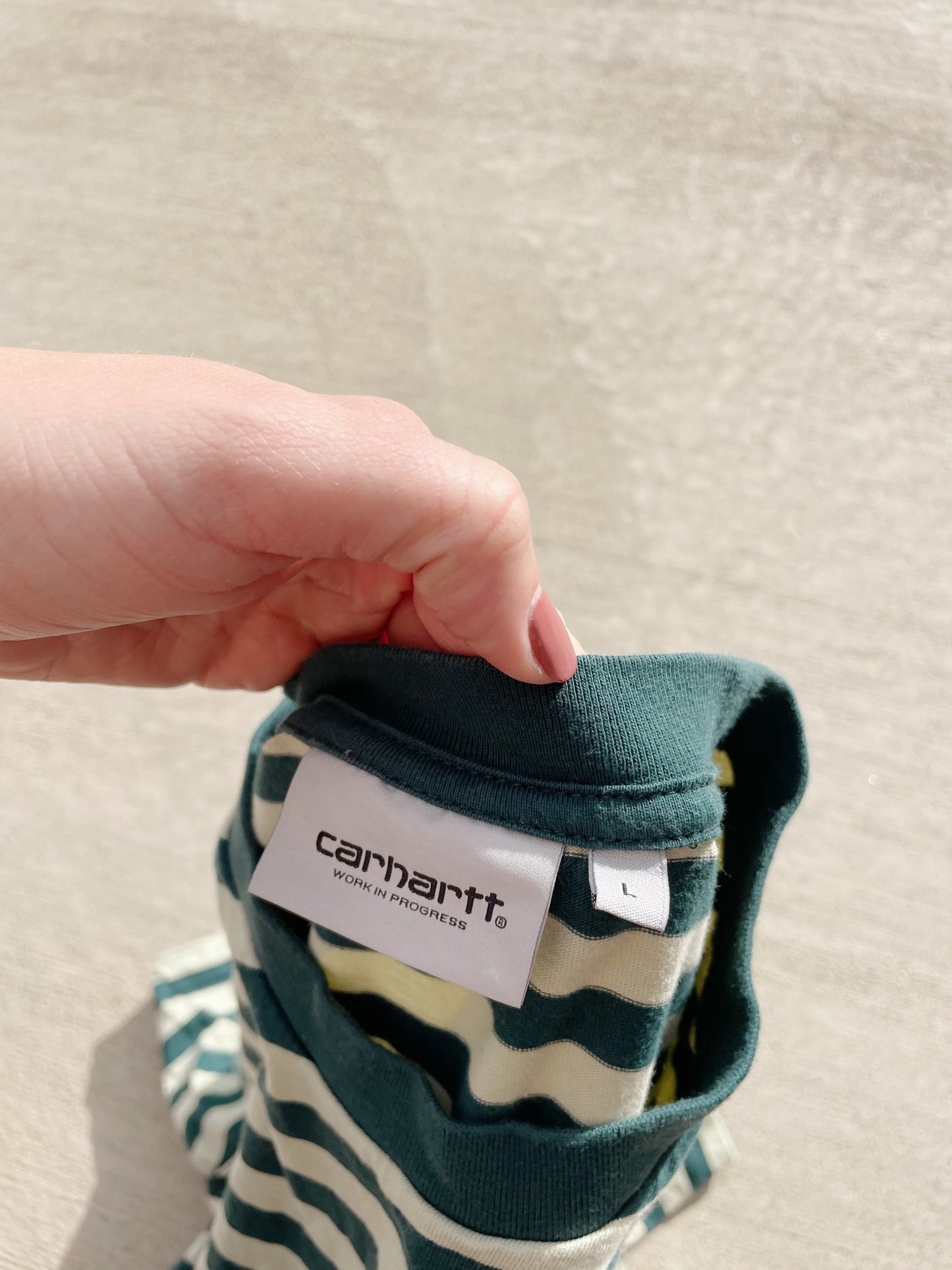 Carhartt WIP Scotty Striped Tee (L)