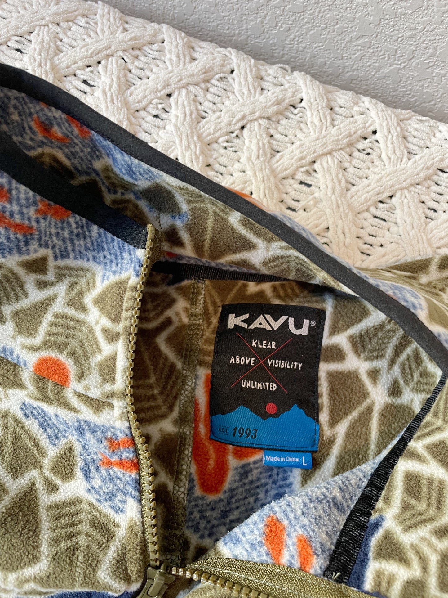 Kavu Sasquatch Snap Fleece (L)