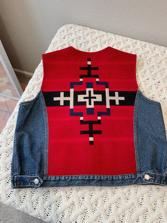 Vintage Pendleton Vest (Women's XL)