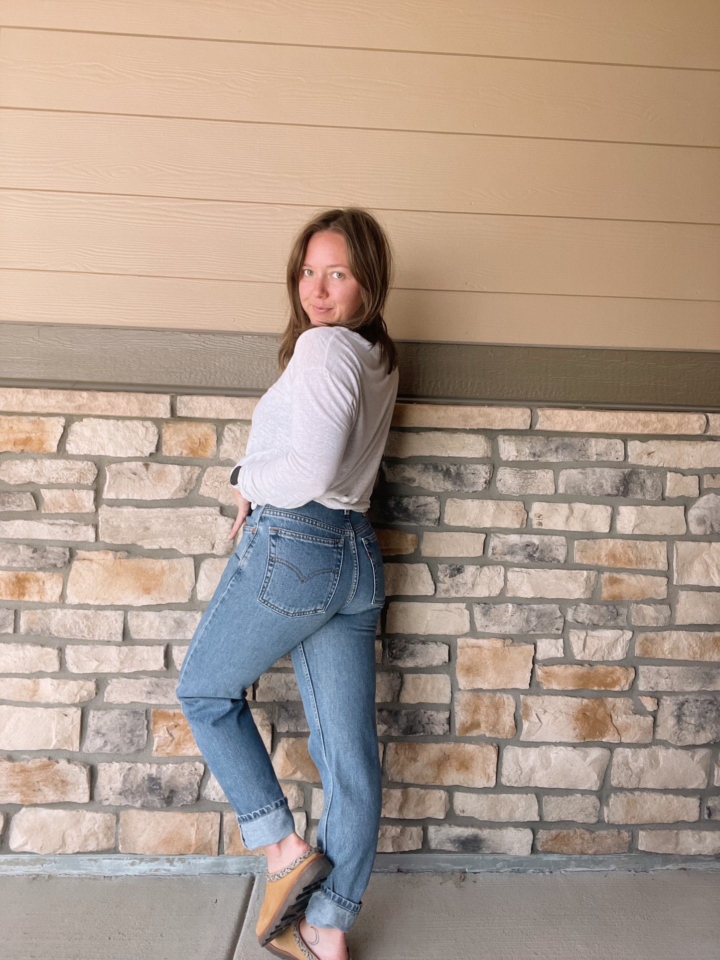 Vintage 1999 Levi's 512 Denim Jeans (26)