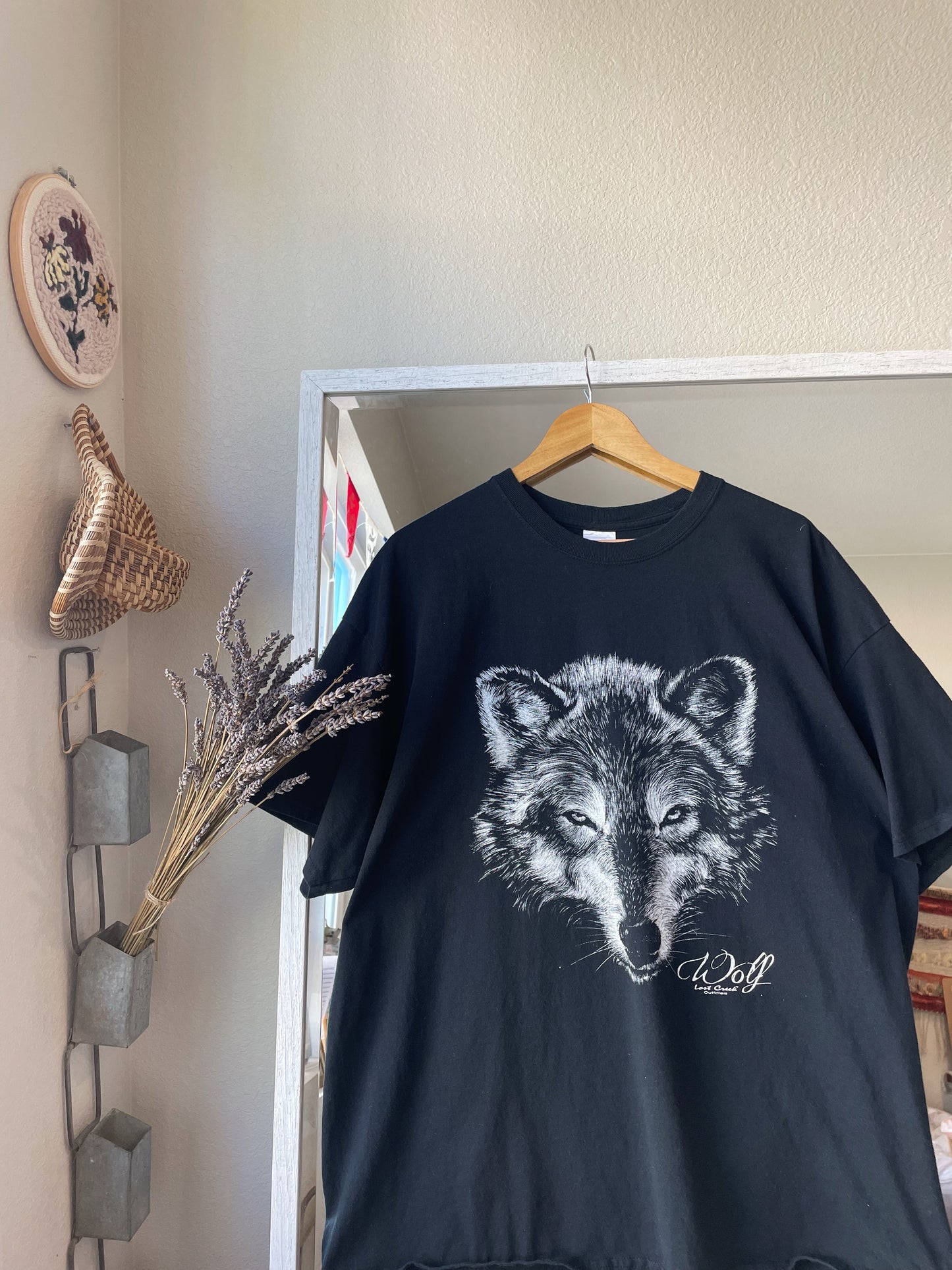 Vintage Wolf Face Tee (XXL)