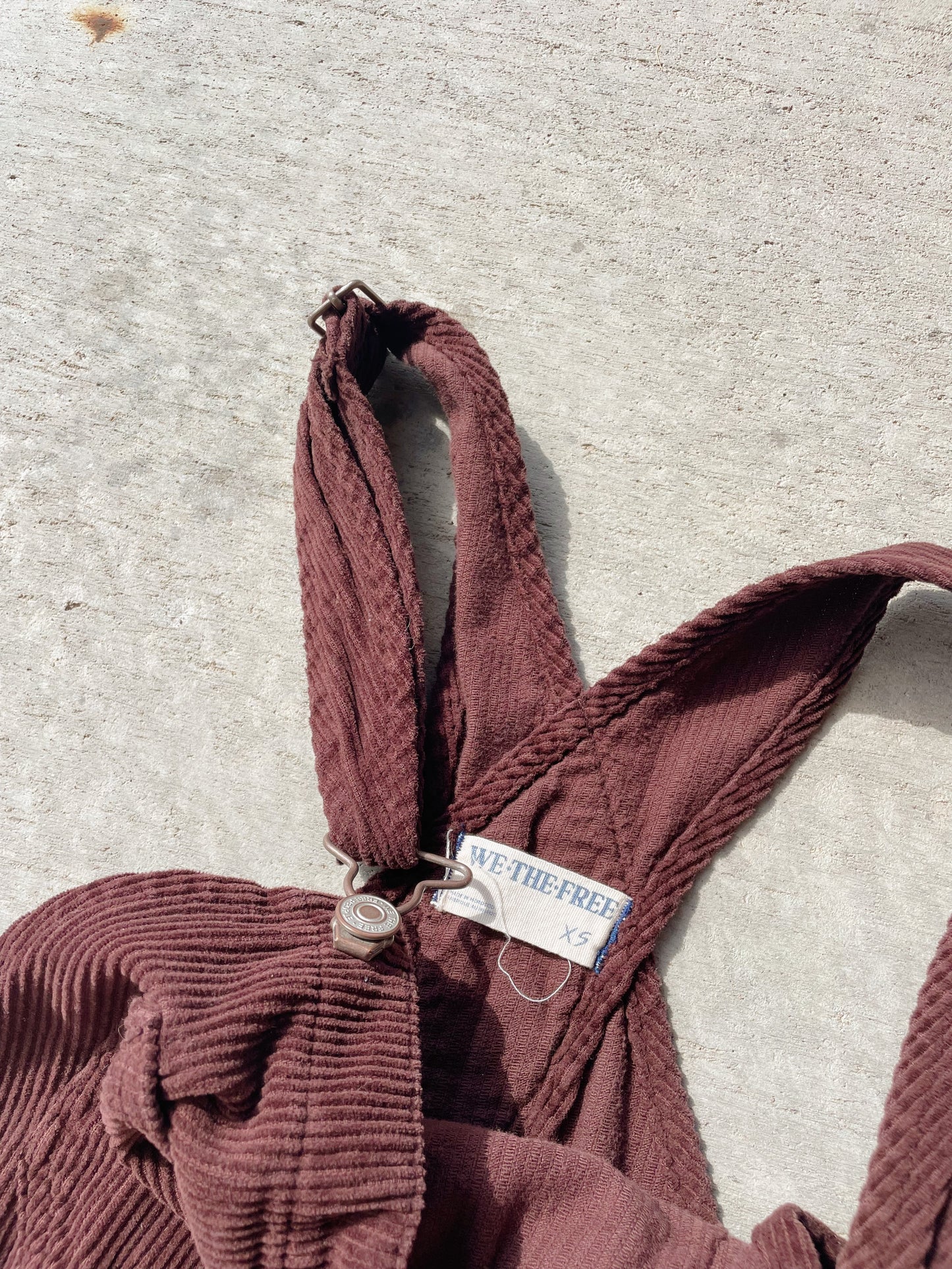 Free People Corduroy Overalls (XS)