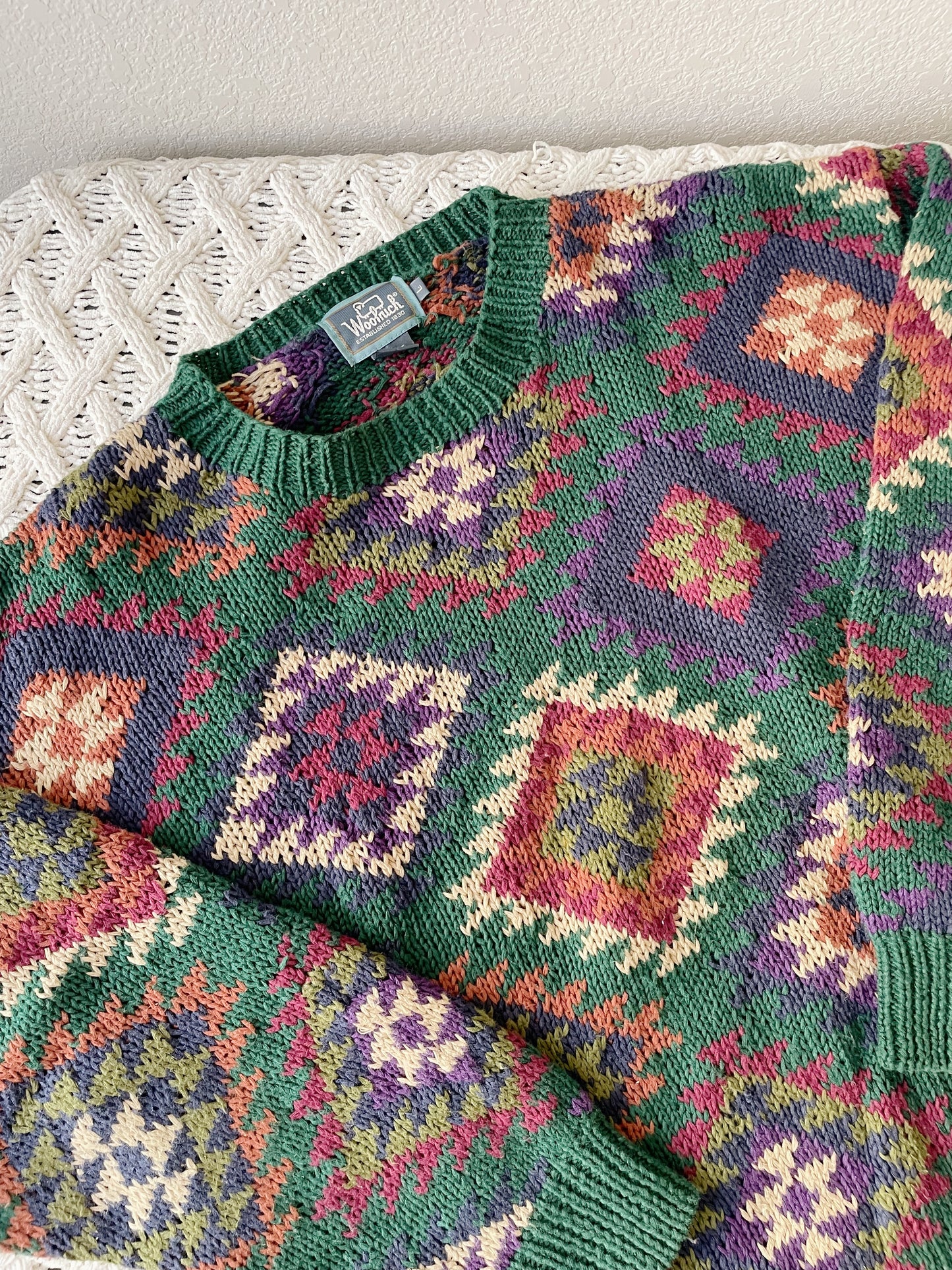 Vintage Woolrich Aztec Sweater (L)