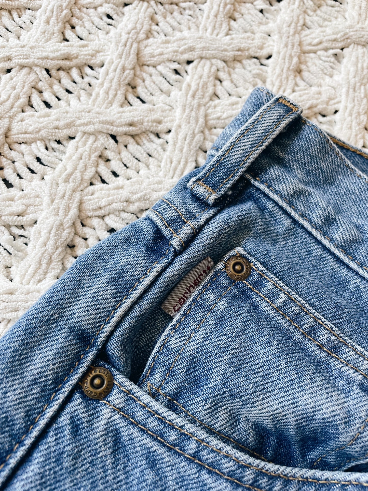 Vintage Carhartt Denim Jeans (28)