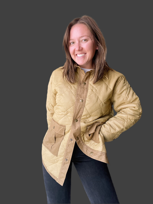 Urban Outfitters Puffer Snap Jacket (S)