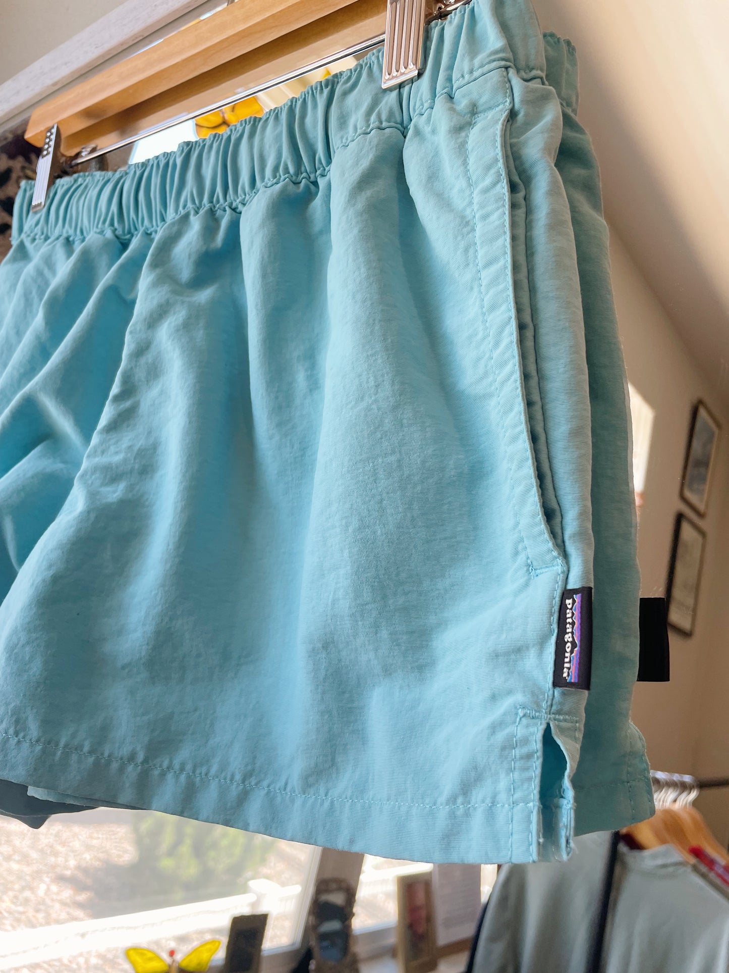 Patagonia Baggies Light Blue Shorts (S)