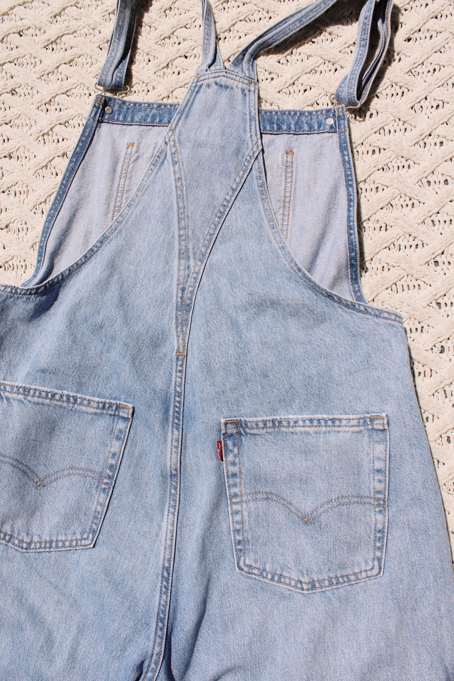 Levi's Denim Overalls (L)