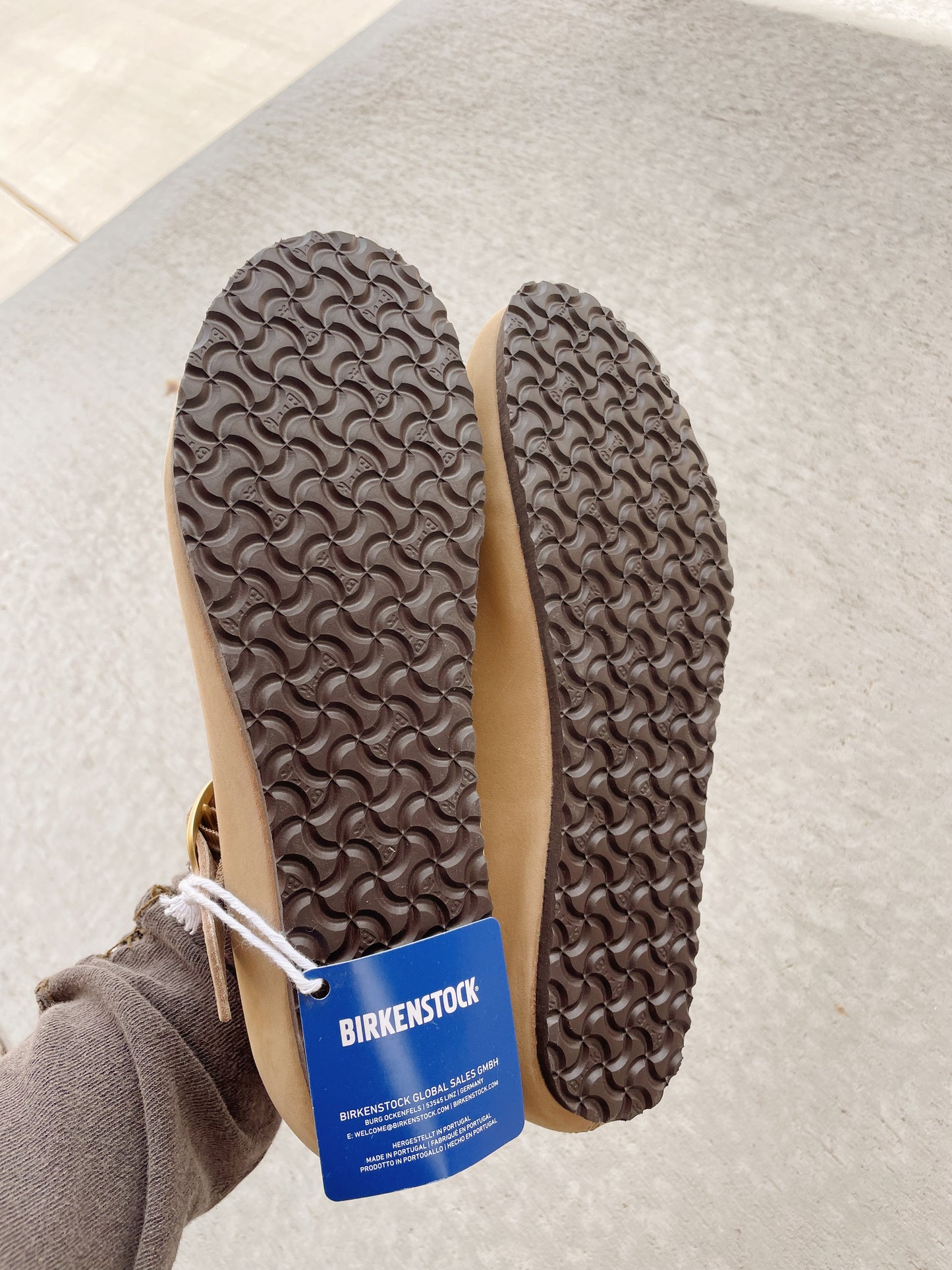 Birkenstock Tracy Mary Jane Nubuck Leather Flats - NEW (EU40/W9)
