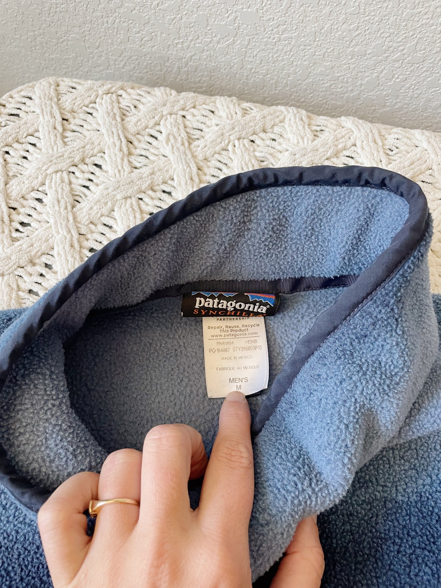 Patagonia Blue Fleece (M)