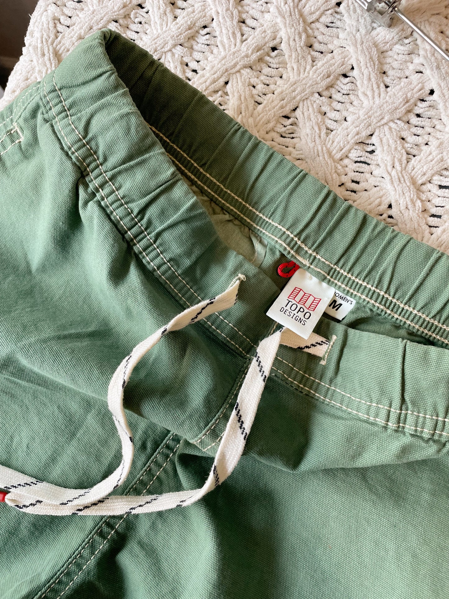 Topo Designs Canvas Shorts (Women's M)