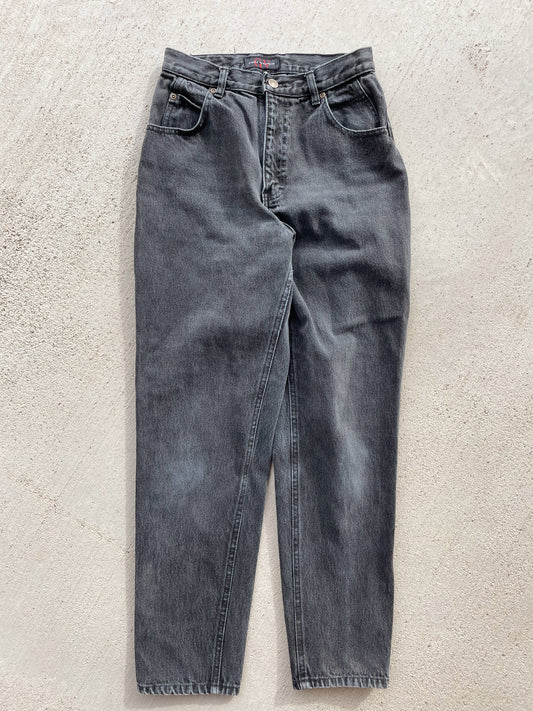 Vintage Black Tapered Leg Jeans (26)