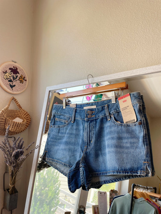 Levi's Low Rise Shorts - NEW (31/33)