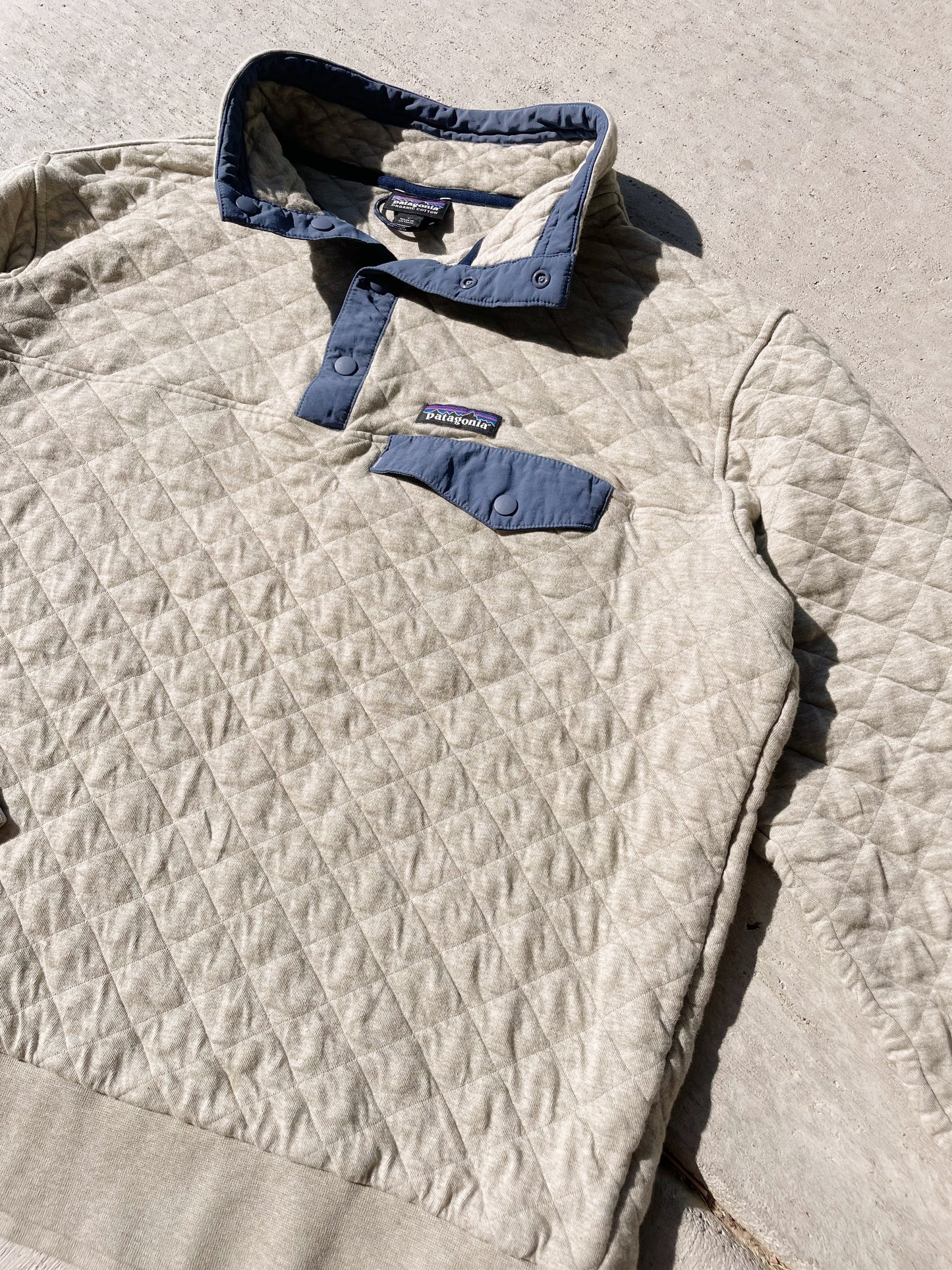 Patagonia Quilted Snap Pullover (L)