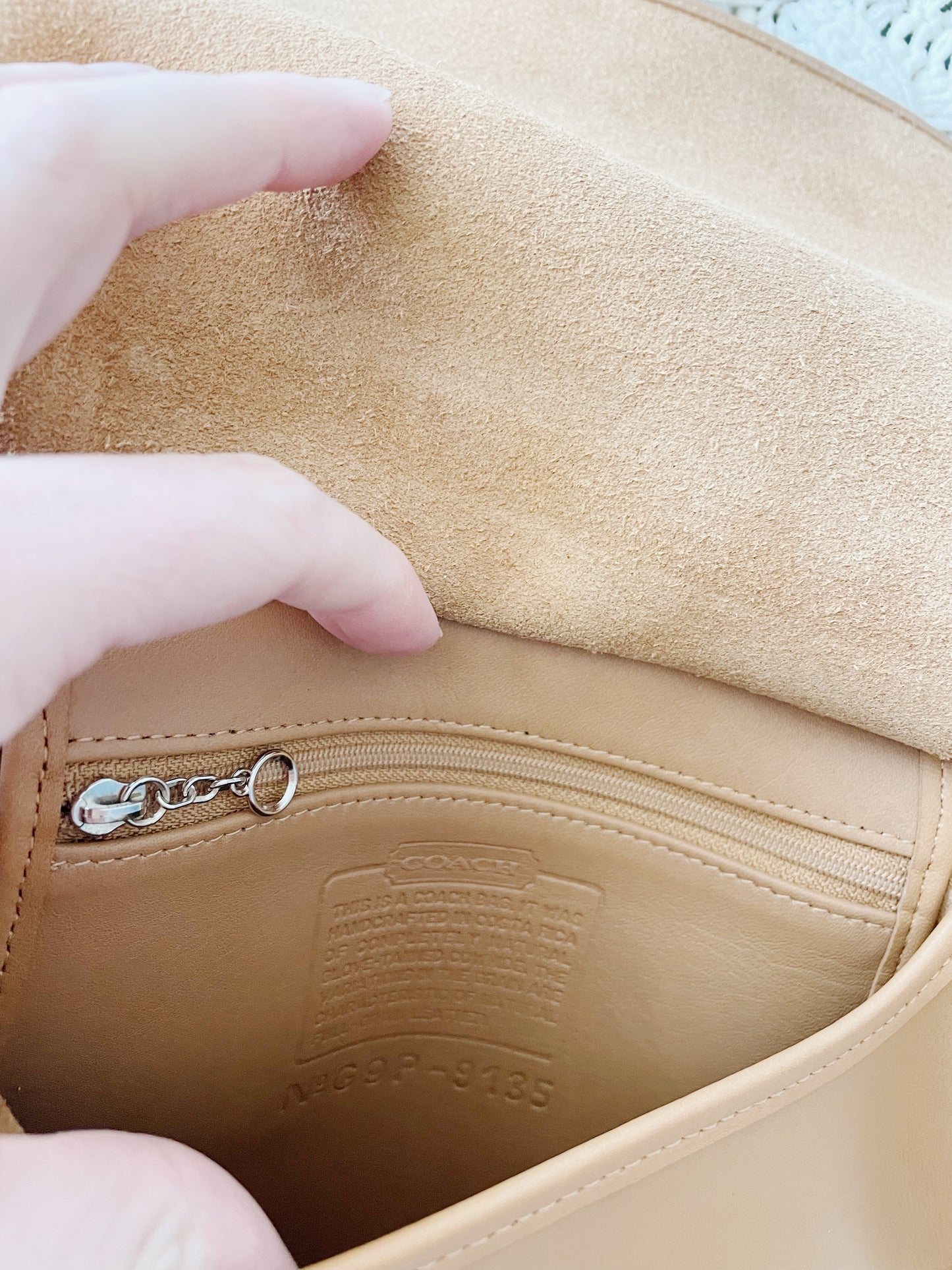 Vintage Coach Hippie Slim Crossbody - NEW