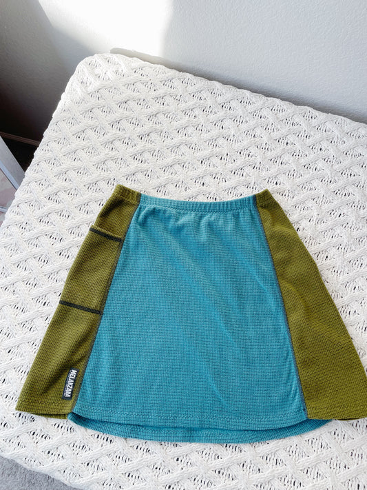 Melanzana Micro Grid Skirt (S)