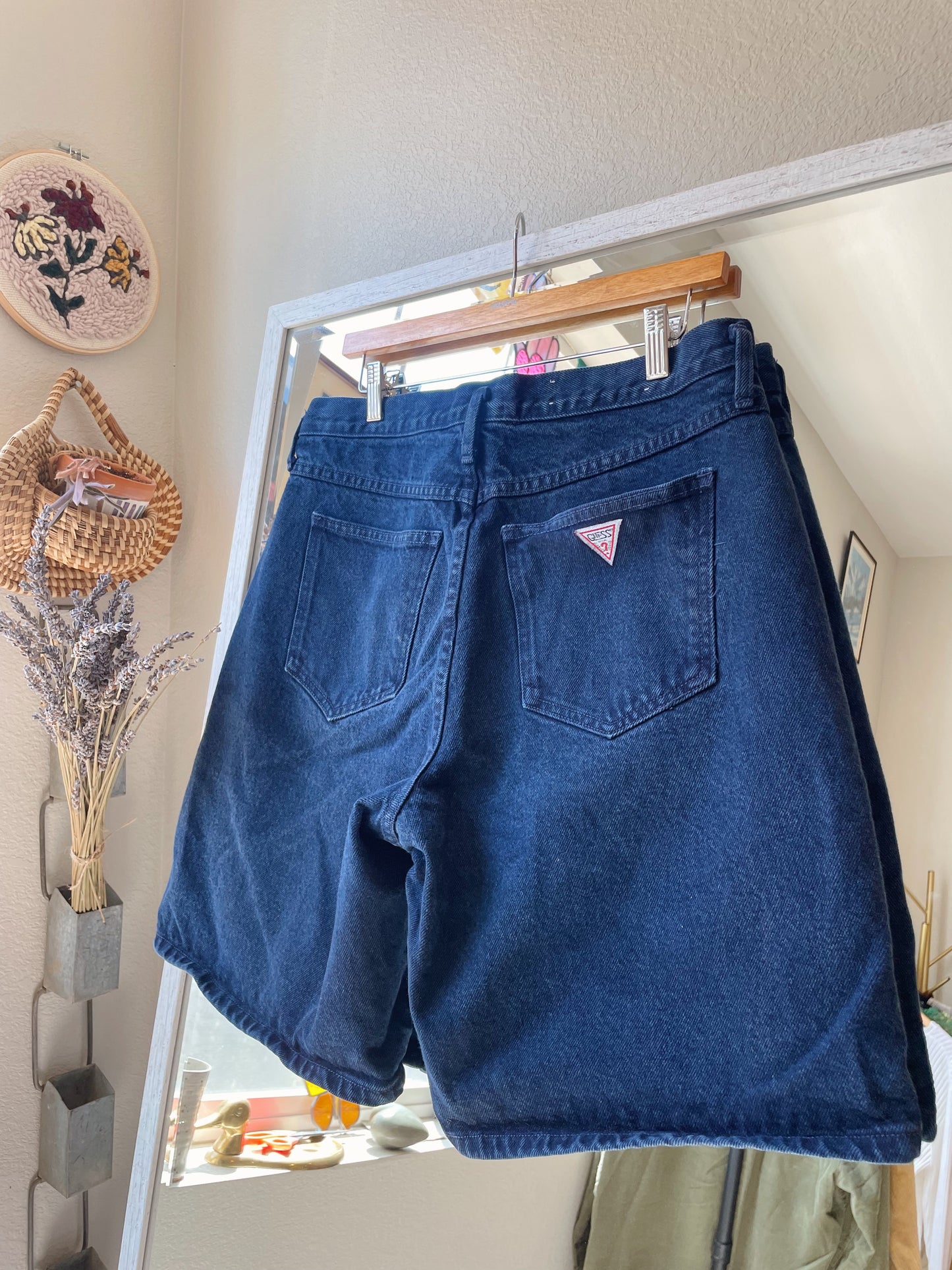 Vintage Guess Dark Wash Jorts (33)