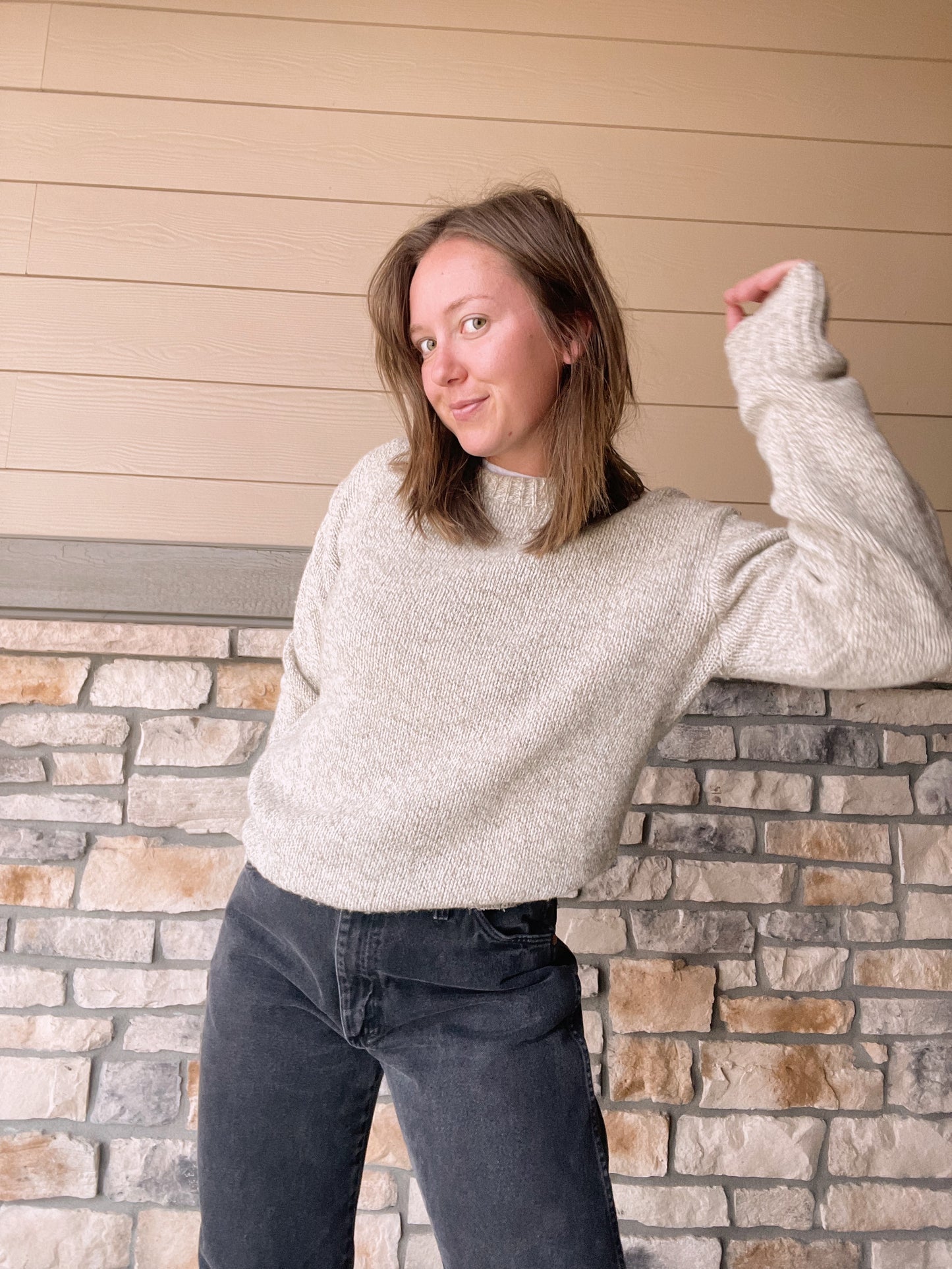 Vintage Boston Traders Wool Blend Sweater (M)
