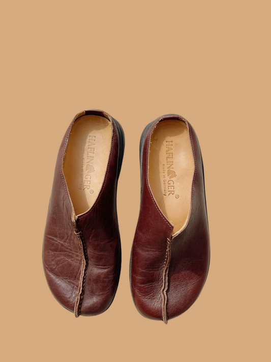 Haflinger Leather Clogs (Women's 6)