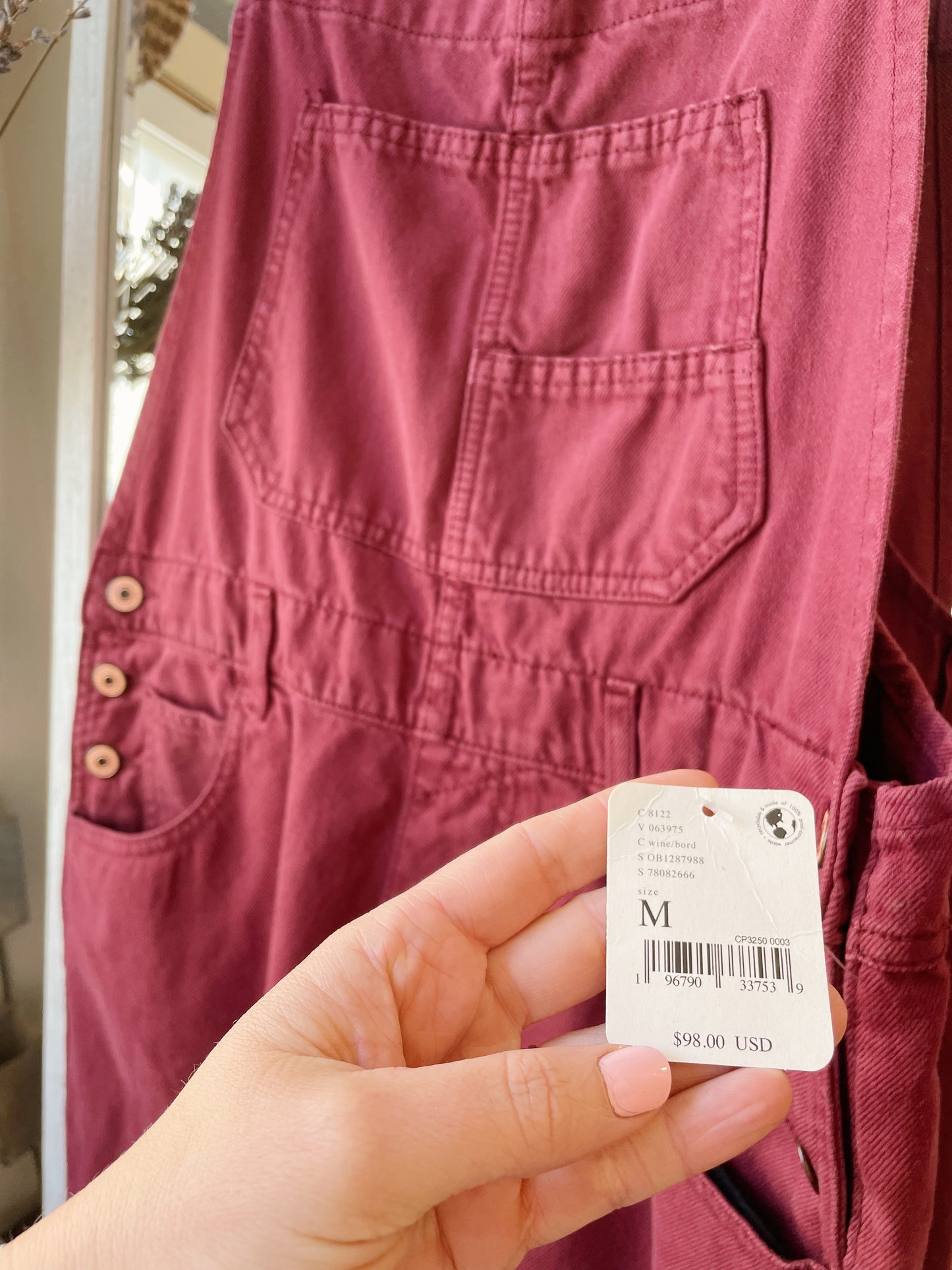 Free People Ziggy Overalls - NEW (M)